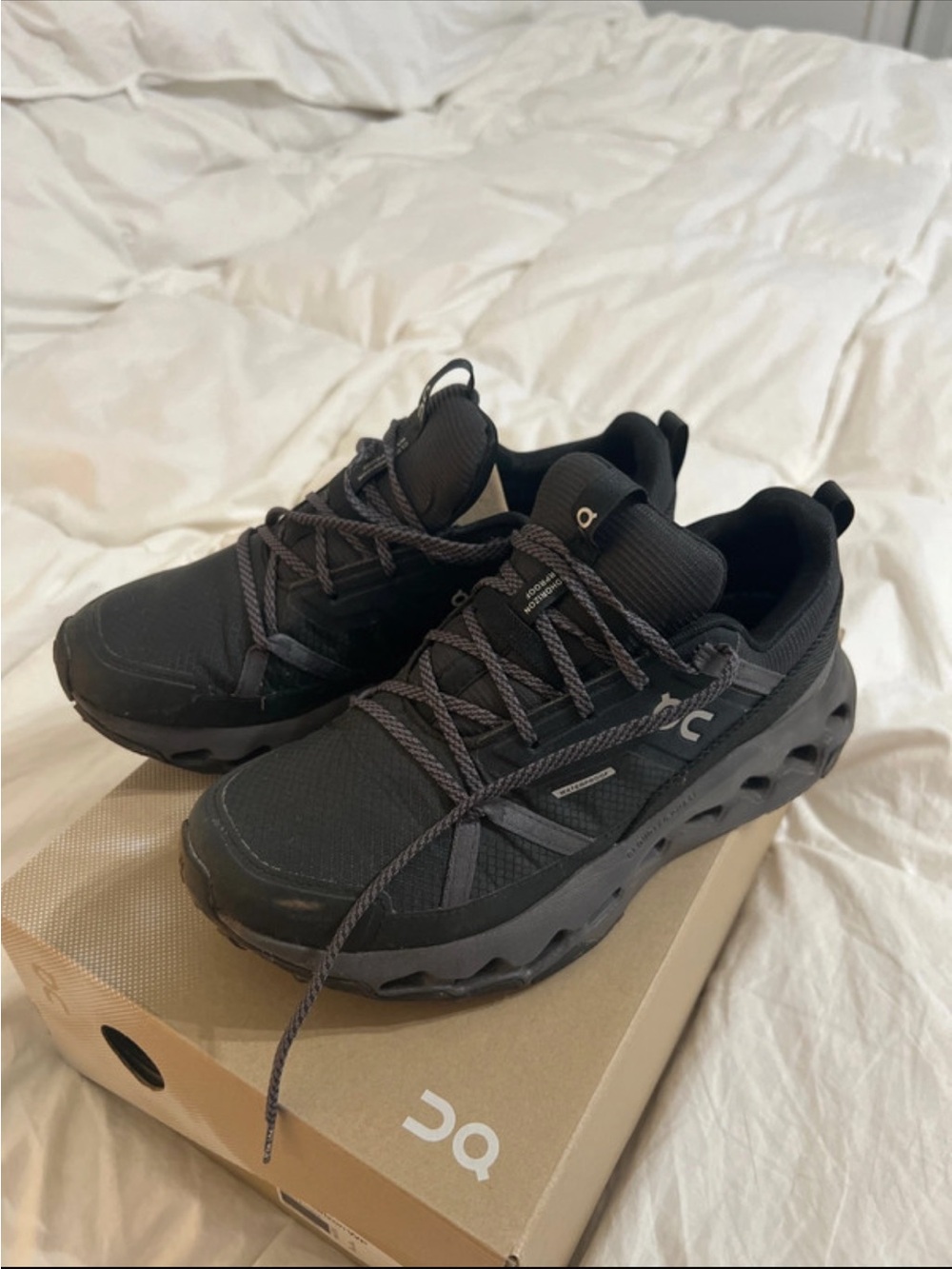 OnCloud Black Performance Sneakers cloudhorizon